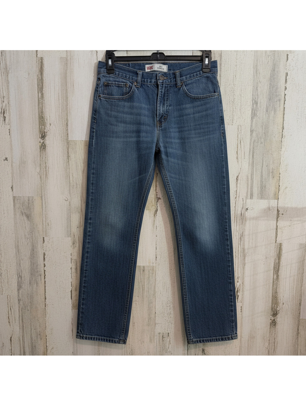 Levi's Boys Size 18 505 Regular Straight Fit Jeans